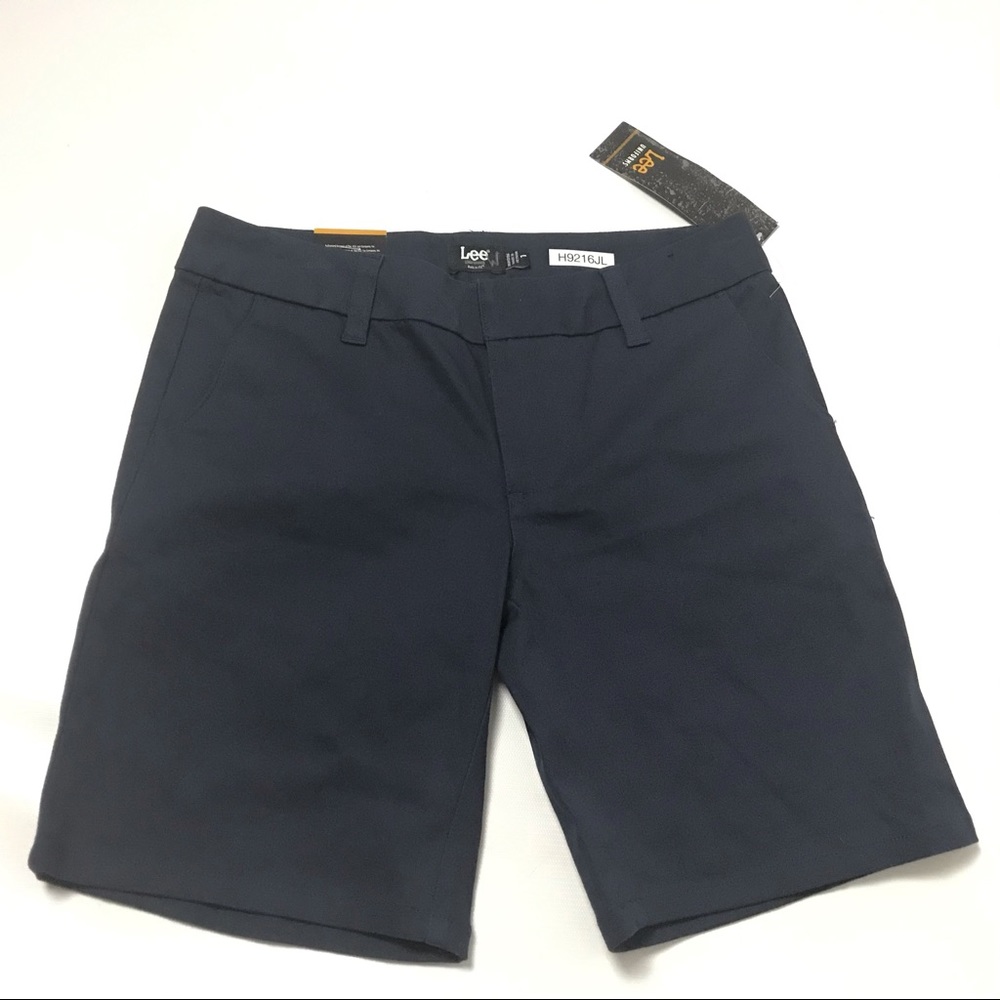 Lee Uniforms Juniors 8 Inch Classic Short Size 1